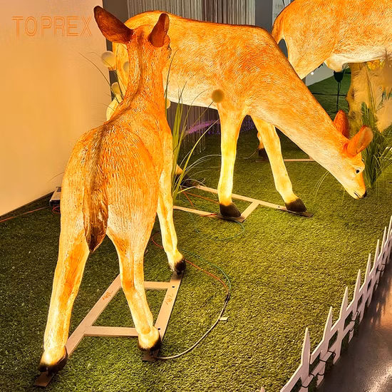 Luces grandes al aire libre al por mayor del reno de la Navidad de Navidad de China