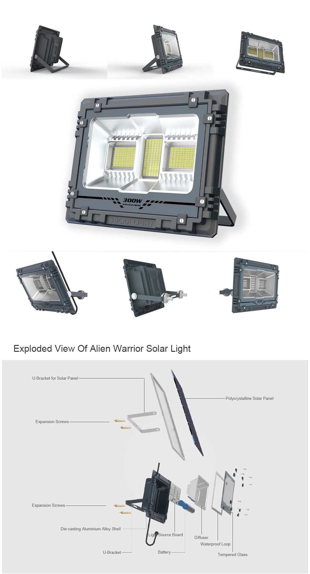 60W Solar Powered Security Lighting with Motion Sensor Lowes